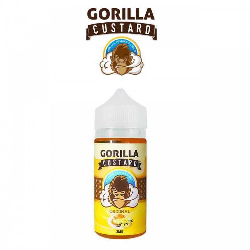 ORIGINAL BY GORILLA CUSTARD | 60 ML & 100 ML CUSTARD CREAM FLAVOR