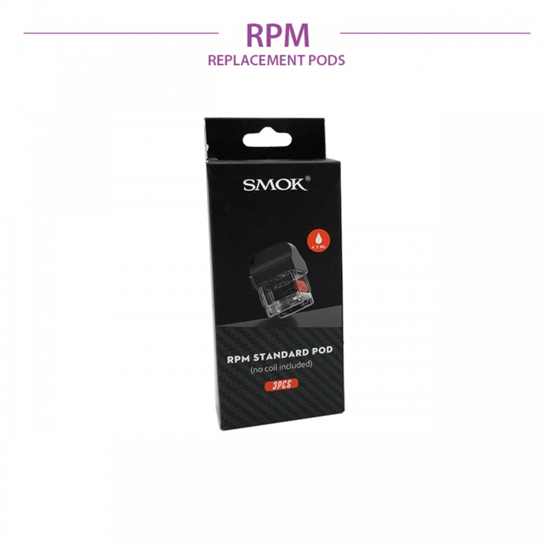 SMOK RPM REPLACEMENT PODS | 3 PODS PER PACK